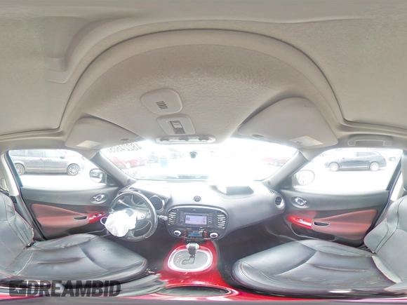 2012 Nissan Juke SL with VIN JN8AF5MV9CT124636, listed as a Copart auction lot 48224605 with 133,730 mi miles and Salvage Title. Bid and sale history available at DreamBid. Image 14.
