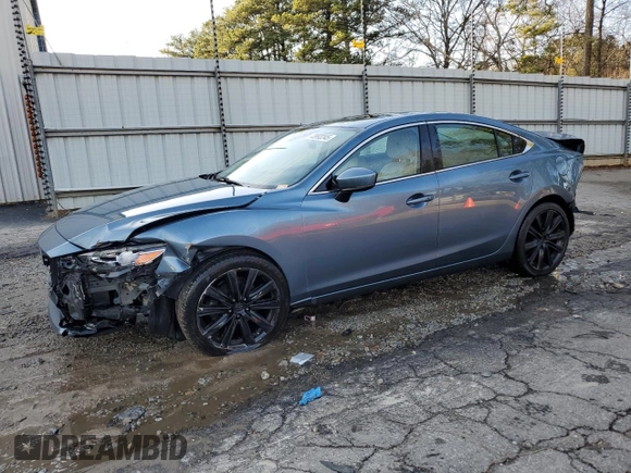 2018 Mazda Mazda6 Touring with VIN JM1GL1VM0J1330269, listed as a Copart auction lot 43992245 with 119,660 mi miles and Salvage Title. Bid and sale history available at carsss.com. Image 1.