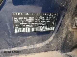 2013 Volkswagen Jetta TDI w/Premium with VIN 3VWLL7AJ2DM361024, listed as a Copart auction lot 45318225 with 118,266 mi miles and Salvage title. Bid and sale history available at DreamBid. Image 12.