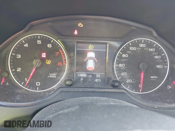 2011 Audi Q5 Premium Plus with VIN WA1LFAFP5BA018703, listed as a IAAI auction lot 42109505 with 178,894 mi miles and . Bid and sale history available at DreamBid. Image 7.