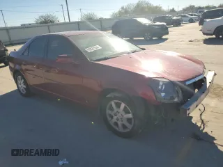2007 Cadillac CTS with VIN 1G6DP577270155370, listed as a Copart auction lot 80837534 with 0 mi miles and Non Repairable. Bid and sale history available at carsss.com. Image 4.