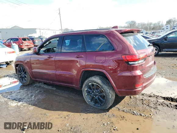 2022 Jeep Grand Cherokee Laredo X z VIN 1C4RJFAG6NC147321, wystawiony jako Copart lot #43585405 z przebiegiem 40 855 mil mil oraz Szkoda całkowita • Salvage title. Historia ofert i sprzedaży dostępna na DreamBid. Obrazek 2.