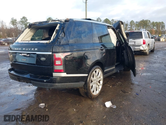 2015 Land Rover Range Rover HSE z VIN SALGS2VF2FA218616, wystawiony jako IAAI lot #41113378 z przebiegiem Nie podano mil oraz . Historia ofert i sprzedaży dostępna na DreamBid. Obrazek 4.