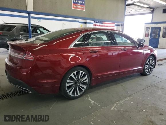 2017 Lincoln MKZ Select z VIN 3LN6L5D91HR665407, wystawiony jako Copart lot #54248815 z przebiegiem 90 188 mil mil oraz Szkoda całkowita • Salvage title. Historia ofert i sprzedaży dostępna na DreamBid. Obrazek 3.