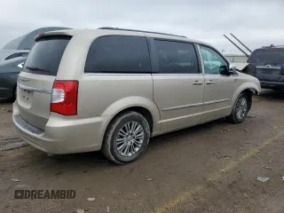 2014 Chrysler Town & Country Touring-L with VIN 2C4RC1CG2ER165008, listed as a Copart auction lot 43344605 with 132,203 mi miles and Salvage Title. Bid and sale history available at carsss.com. Image 3.