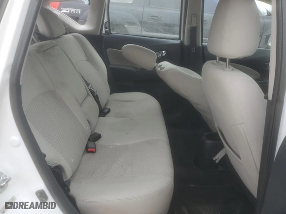 2015 Nissan Versa Note SV with VIN 3N1CE2CP5FL433184, listed as a Copart auction lot 46314655 with 133,779 mi miles and Salvage Title. Bid and sale history available at carsss.com. Image 10.
