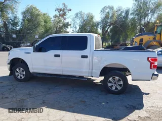2018 Ford F-150 XL with VIN 1FTEW1CP0JKC28072, listed as a IAAI auction lot 41558764 with 153,402 mi miles. Bid and sale history available at carsss.com. Image 14.