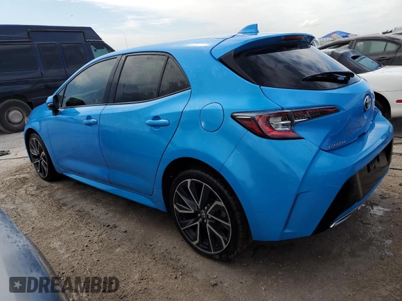 2021 Toyota Corolla Hatchback XSE with VIN JTNC4MBE5M3106204, listed as a Copart auction lot 71202644 with 98,814 mi miles and Non Repairable. Bid and sale history available at carsss.com. Image 2.