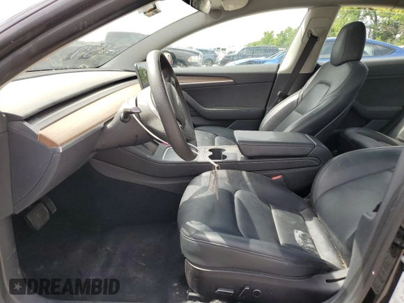 2023 Tesla Model 3 z VIN 5YJ3E1EA1PF438043, wystawiony jako Copart lot #61090305 z przebiegiem Nie podano mil oraz Nie do naprawy • Non repairable. Historia ofert i sprzedaży dostępna na DreamBid. Obrazek 7.