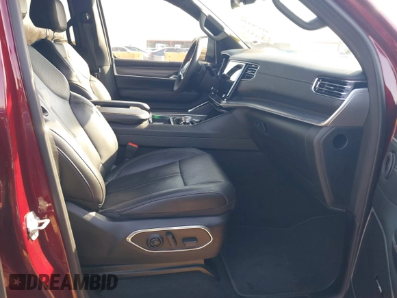 2024 Jeep Wagoneer Series II with VIN 1C4SJSBPXRS101317, listed as a IAAI auction lot 41571929 with 45,489 mi miles and . Bid and sale history available at DreamBid. Image 5.