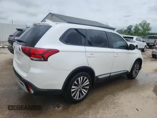 2020 Mitsubishi Outlander ES with VIN JA4AD2A32LZ046985, listed as a Copart auction lot 60805545 with 59,223 mi miles and Salvage title. Bid and sale history available at DreamBid. Image 3.