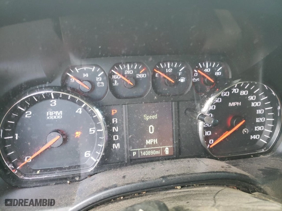 2015 Chevrolet Silverado 1500 LS with VIN 1GCVKPEC5FZ290266, listed as a Copart auction lot 44140405 with 140,890 mi miles and Salvage Title. Bid and sale history available at carsss.com. Image 9.