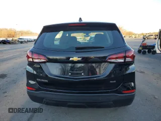 2024 Chevrolet Equinox LS with VIN 3GNAX5EG7RL274354, listed as a Copart auction lot 82383104 with 12,475 mi miles and Salvage Title. Bid and sale history available at carsss.com. Image 6.