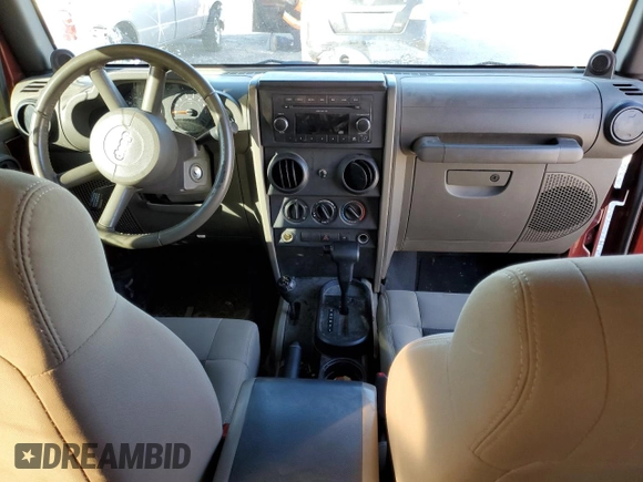 2008 Jeep Wrangler X with VIN 1J4FA24138L650659, listed as a Copart auction lot 70510504 with 170,806 mi miles and Salvage Title. Bid and sale history available at DreamBid. Image 8.
