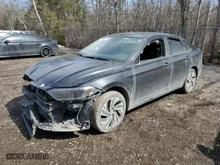 2019 Volkswagen Jetta SEL Premium with VIN 3VWG57BUXKM075696, listed as a Copart auction lot 49041765 with 170,768 mi miles and Salvage Title. Bid and sale history available at carsss.com. Image 1.