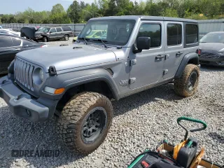 2018 Jeep Wrangler Unlimited Sport S z VIN 1C4HJXDG5JW138664, wystawiony jako Copart lot #52704185 z przebiegiem Nie podano mil oraz Szkody całkowita. Historia ofert i sprzedaży dostępna na DreamBid. Obrazek 1.