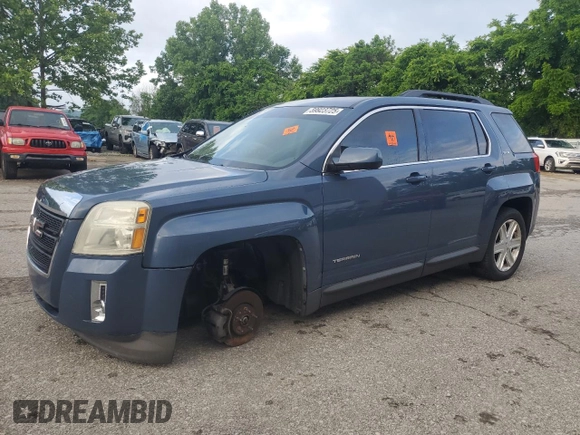 2011 GMC Terrain SLE-2 z VIN 2CTFLSE5XB6425516, wystawiony jako Copart lot #59923725 z przebiegiem 193 991 mil mil oraz Czysty tytuł • Clean title. Historia ofert i sprzedaży dostępna na DreamBid. Obrazek 1.