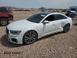 2019 Audi A6 Premium Plus with VIN WAUL2AF28KN025012, listed as a Copart auction lot 51127505 with 75,348 mi miles and Salvage Title. Bid and sale history available at carsss.com. Image 1.