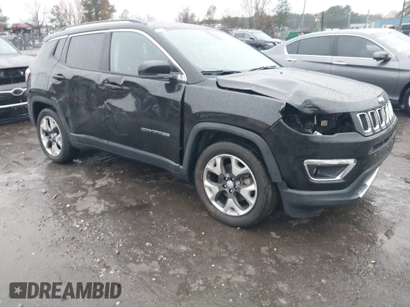 2020 Jeep Compass Limited with VIN 3C4NJCCB5LT231159, listed as a IAAI auction lot 40863456 with 73,880 mi miles and . Bid and sale history available at DreamBid. Image 6.