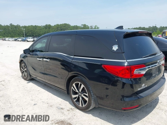 2018 Honda Odyssey Elite z VIN 5FNRL6H91JB109378, wystawiony jako IAAI lot #42270766 z przebiegiem 156 873 mil mil oraz . Historia ofert i sprzedaży dostępna na DreamBid. Obrazek 3.