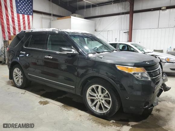 2014 Ford Explorer Limited with VIN 1FM5K8F88EGA00253, listed as a Copart auction lot 89117795 with 153,164 mi miles and Salvage Title. Bid and sale history available at carsss.com. Image 4.