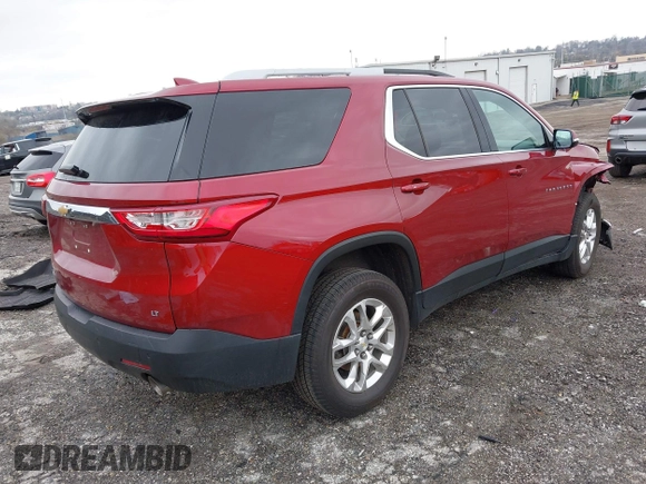 2018 Chevrolet Traverse LT Cloth with VIN 1GNERGKW9JJ235103, listed as a IAAI auction lot 41944025 with 79,224 mi miles. Bid and sale history available at carsss.com. Image 4.