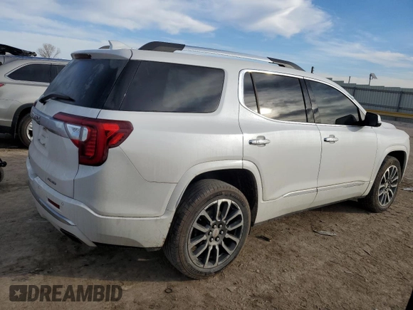 2022 GMC Acadia Denali with VIN 1GKKNXLS7NZ125794, listed as a Copart auction lot 42824315 with 45,468 mi miles and Salvage title. Bid and sale history available at DreamBid. Image 3.