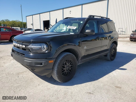 2022 Ford Bronco Sport Outer Banks with VIN 3FMCR9C67NRD42099, listed as a Copart auction lot 48004025 with 55,170 mi miles and Non Repairable. Bid and sale history available at carsss.com. Image 1.
