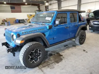 2022 Jeep Wrangler Unlimited Rubicon with VIN 1C4JJXR63NW150609, listed as a Copart auction lot 42949695 with 30,544 mi miles and Clean title. Bid and sale history available at DreamBid. Image 1.