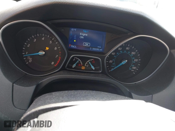 2014 Ford Focus SE with VIN 1FADP3F20EL427620, listed as a IAAI auction lot 41774994 with 60,080 mi miles and . Bid and sale history available at DreamBid. Image 7.
