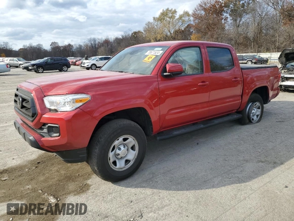 2021 Toyota Tacoma SR with VIN 3TMCZ5AN6MM450099, listed as a Copart auction lot 78671524 with 54,192 mi miles and Salvage title. Bid and sale history available at DreamBid. Image 1.