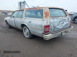 1984 Chevrolet Caprice z VIN 2G1AN35H3E9181574, wystawiony jako IAAI lot #42374841 z przebiegiem 109 435 mil mil oraz . Historia ofert i sprzedaży dostępna na DreamBid. Obrazek 3.