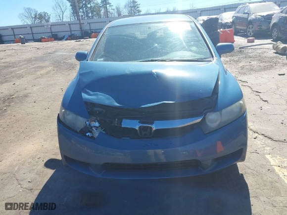2011 Honda Civic Sdn LX with VIN 19XFA1F52BE020275, listed as a IAAI auction lot 41690134 with 122,402 mi miles. Bid and sale history available at carsss.com. Image 6.