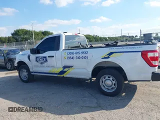 2023 Ford F-150 XL with VIN 1FTMF1CP7PKG21586, listed as a IAAI auction lot 41473326 with 19,008 mi miles and . Bid and sale history available at carsss.com. Image 15.