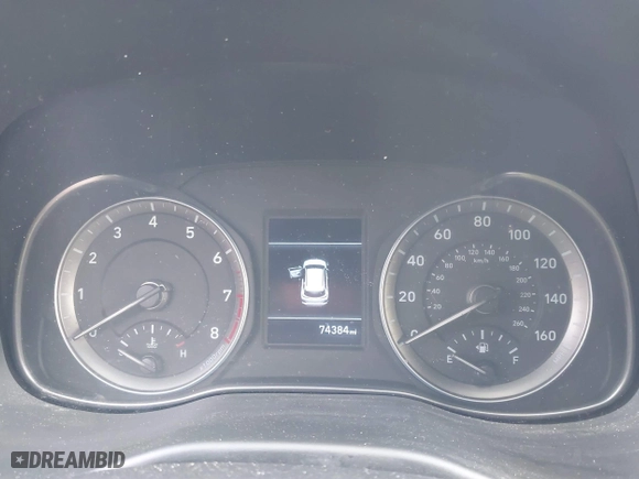 2021 Hyundai Kona SEL with VIN KM8K22AA5MU655335, listed as a IAAI auction lot 41464402 with 74,384 mi miles. Bid and sale history available at carsss.com. Image 7.