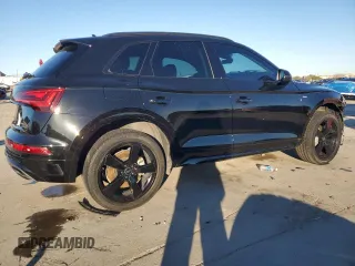 2023 Audi Q5 S line Premium Plus with VIN WA1EABFY0P2092988, listed as a Copart auction lot 41808045 with 30,750 mi miles and Salvage Title. Bid and sale history available at DreamBid. Image 3.