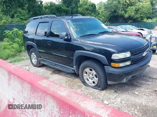 2005 Chevrolet Tahoe Z71 with VIN 1GNEK13T05R109919, listed as a IAAI auction lot 42651523 with 155,691 mi miles and . Bid and sale history available at DreamBid. Image 1.
