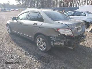 2009 Mercedes-Benz C-Class 3.0L Sport with VIN WDDGF81X49R063771, listed as a IAAI auction lot 41663364 with 166,377 mi miles. Bid and sale history available at carsss.com. Image 3.