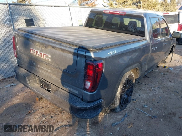 2021 GMC Sierra 1500 with VIN 3GTP9GEK4MG451683, listed as a IAAI auction lot 41472181 with 71,811 mi miles and . Bid and sale history available at DreamBid. Image 4.