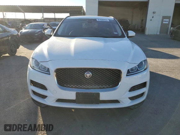 2018 Jaguar F-Pace 20d Premium with VIN SADCJ2FN1JA277815, listed as a Copart auction lot 81830434 with 70,738 mi miles and Salvage Title. Bid and sale history available at DreamBid. Image 5.