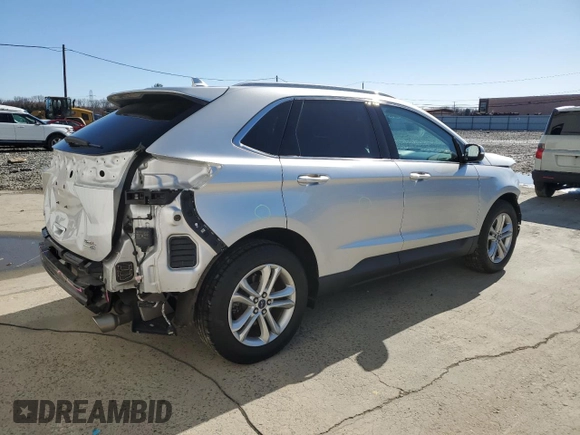 2019 Ford Edge SEL with VIN 2FMPK4J95KBC66981, listed as a Copart auction lot 50021845 with 44,804 mi miles and Salvage Title. Bid and sale history available at carsss.com. Image 3.