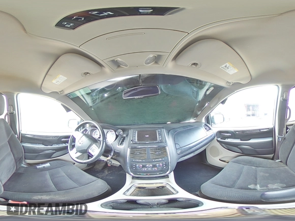 2015 Dodge Grand Caravan SXT with VIN 2C4RDGCG3FR721196, listed as a Copart auction lot 52969285 with 108,432 mi miles and Salvage Title. Bid and sale history available at DreamBid. Image 14.