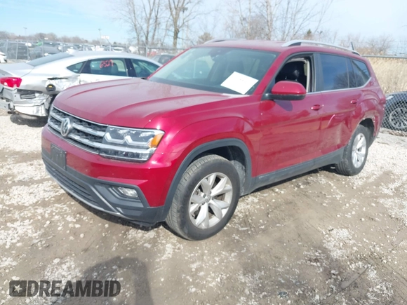 2019 Volkswagen Atlas SE with VIN 1V2UR2CA5KC507323, listed as a IAAI auction lot 41688461 with 67,965 mi miles and . Bid and sale history available at DreamBid. Image 18.