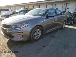 2018 Kia Optima LX z VIN 5XXGT4L38JG212129, wystawiony jako Copart lot #44492865 z przebiegiem 148 415 mil mil oraz Szkoda całkowita • Salvage title. Historia ofert i sprzedaży dostępna na DreamBid. Obrazek 1.