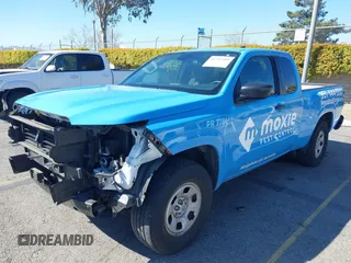 2024 Nissan Frontier S with VIN 1N6ED1CL3RN633594, listed as a IAAI auction lot 41743400 with 23,166 mi miles and . Bid and sale history available at DreamBid. Image 19.