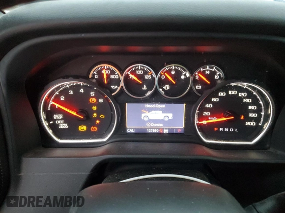 2021 Chevrolet Silverado 1500 LT with VIN 1GCPYDEK2MZ368271, listed as a Copart auction lot 85926564 with 127,850 mi miles and Salvage Title. Bid and sale history available at carsss.com. Image 9.