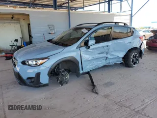 2021 Subaru Crosstrek Premium with VIN JF2GTAPC5M8266862, listed as a Copart auction lot 64136355 with 41,777 mi miles and Salvage title. Bid and sale history available at DreamBid. Image 1.
