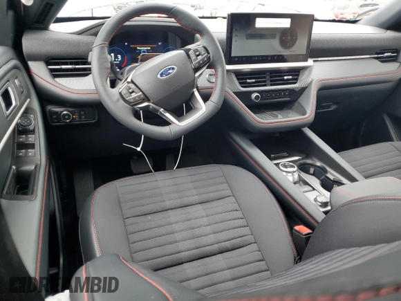 2025 Ford Explorer ST-Line with VIN 1FMUK8KH8SGB48786, listed as a Copart auction lot 55335115 with 1,088 mi miles and Salvage title. Bid and sale history available at DreamBid. Image 8.