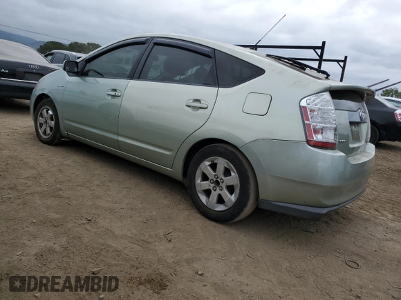 2007 Toyota Prius with VIN JTDKB20U373236295, listed as a Copart auction lot 53195625 with 262,298 mi miles and Salvage Title. Bid and sale history available at DreamBid. Image 2.