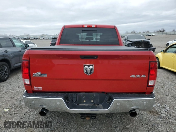 2018 Ram 1500 Big Horn with VIN 3C6RR7LT8JG178402, listed as a Copart auction lot 51204195 with 100,065 mi miles and Salvage title. Bid and sale history available at DreamBid. Image 6.